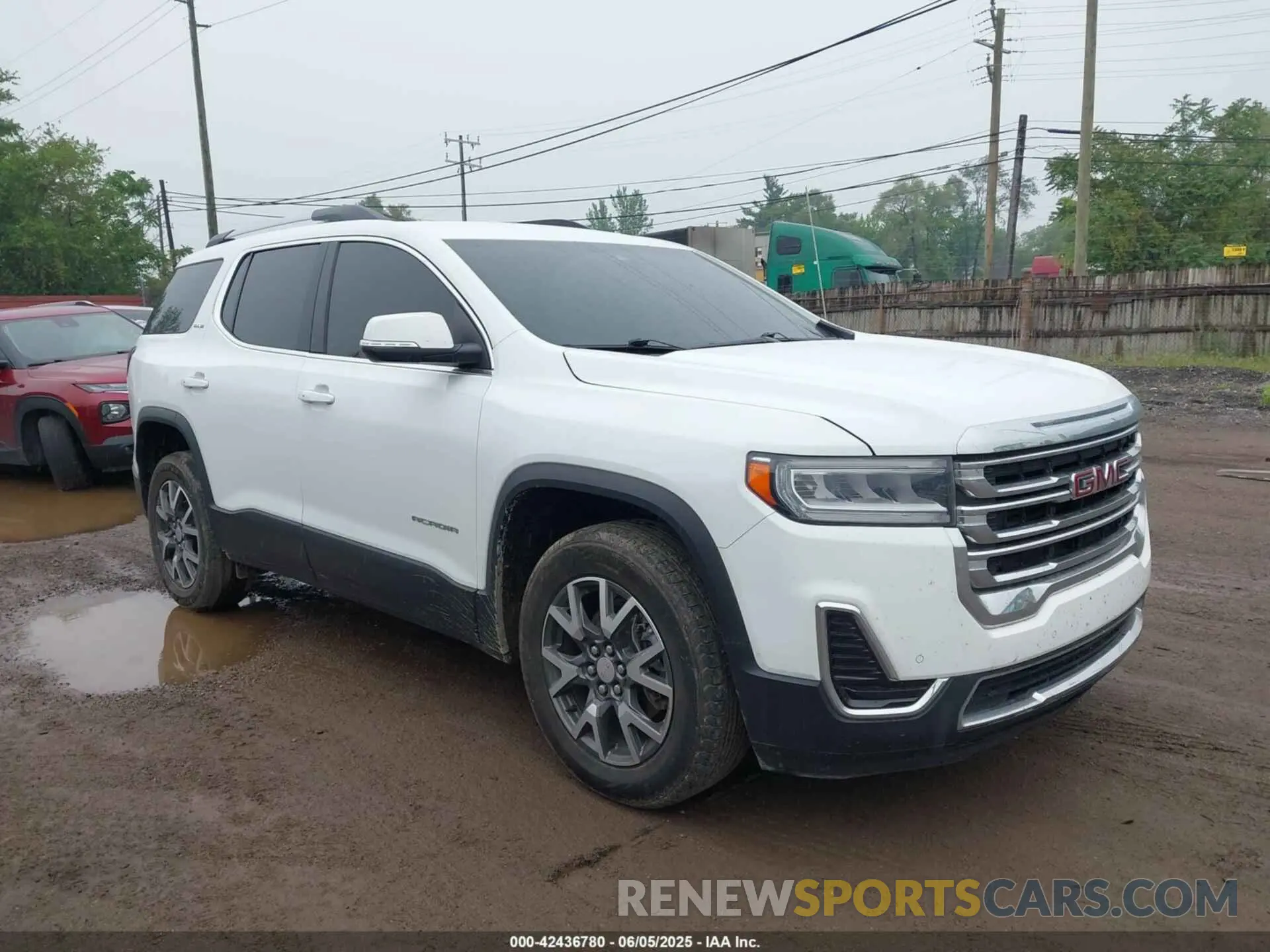 1 Photograph of a damaged car 1GKKNRL4XMZ196175 GMC ACADIA 2021