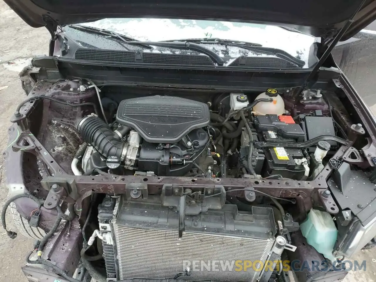 12 Photograph of a damaged car 1GKKNRLS1MZ114350 GMC ACADIA 2021