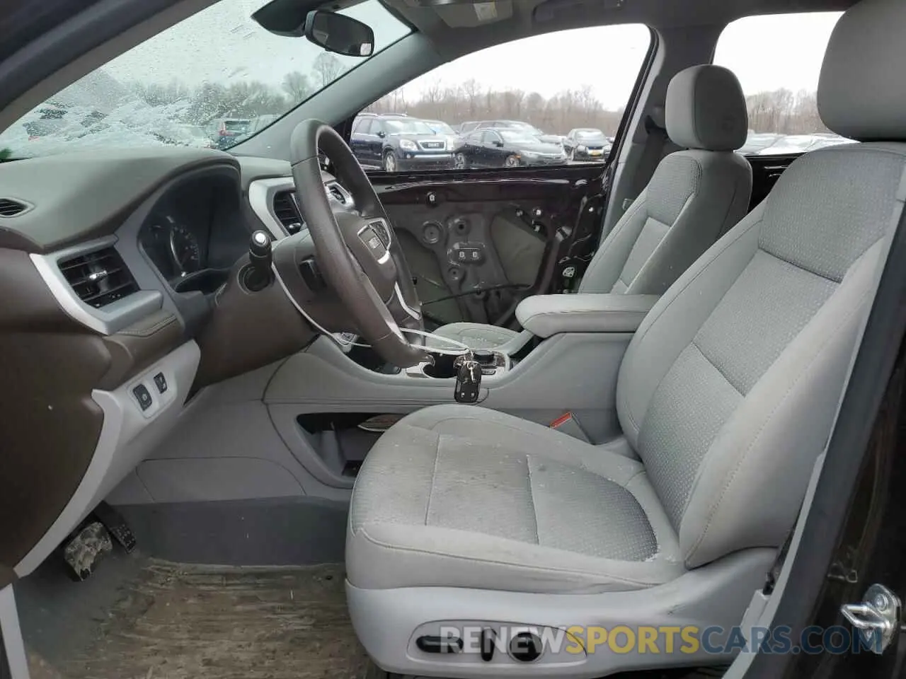 7 Photograph of a damaged car 1GKKNRLS1MZ114350 GMC ACADIA 2021