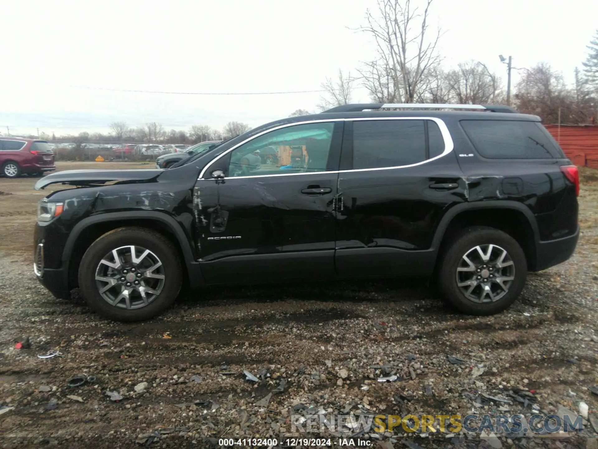 13 Photograph of a damaged car 1GKKNRLS5MZ152101 GMC ACADIA 2021