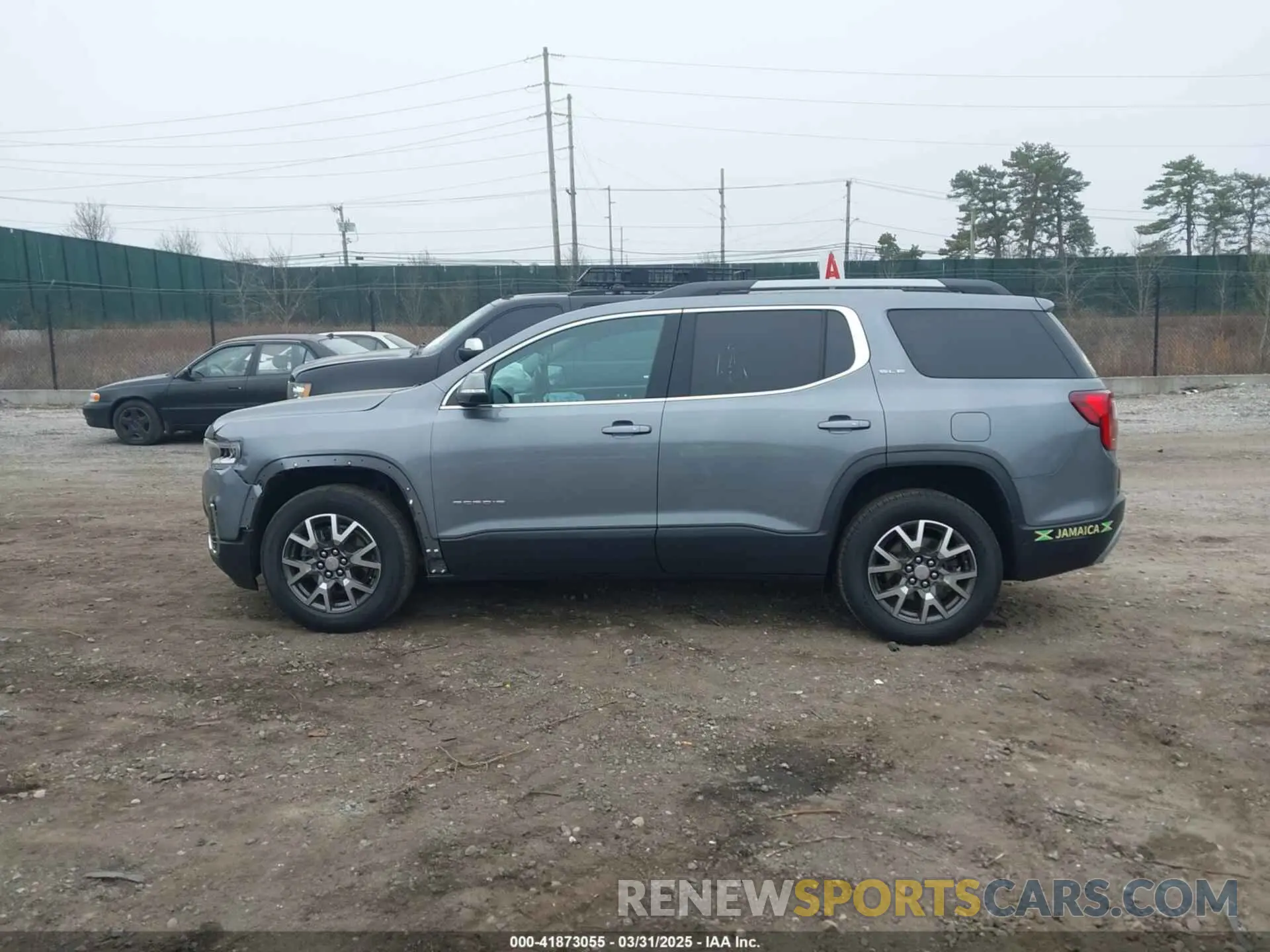 14 Photograph of a damaged car 1GKKNRLS7MZ108794 GMC ACADIA 2021