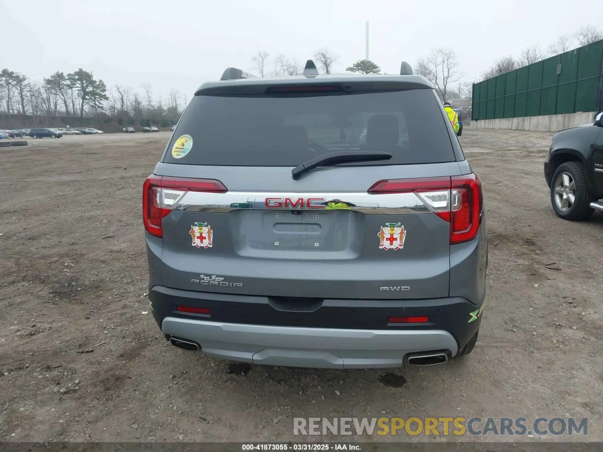 16 Photograph of a damaged car 1GKKNRLS7MZ108794 GMC ACADIA 2021