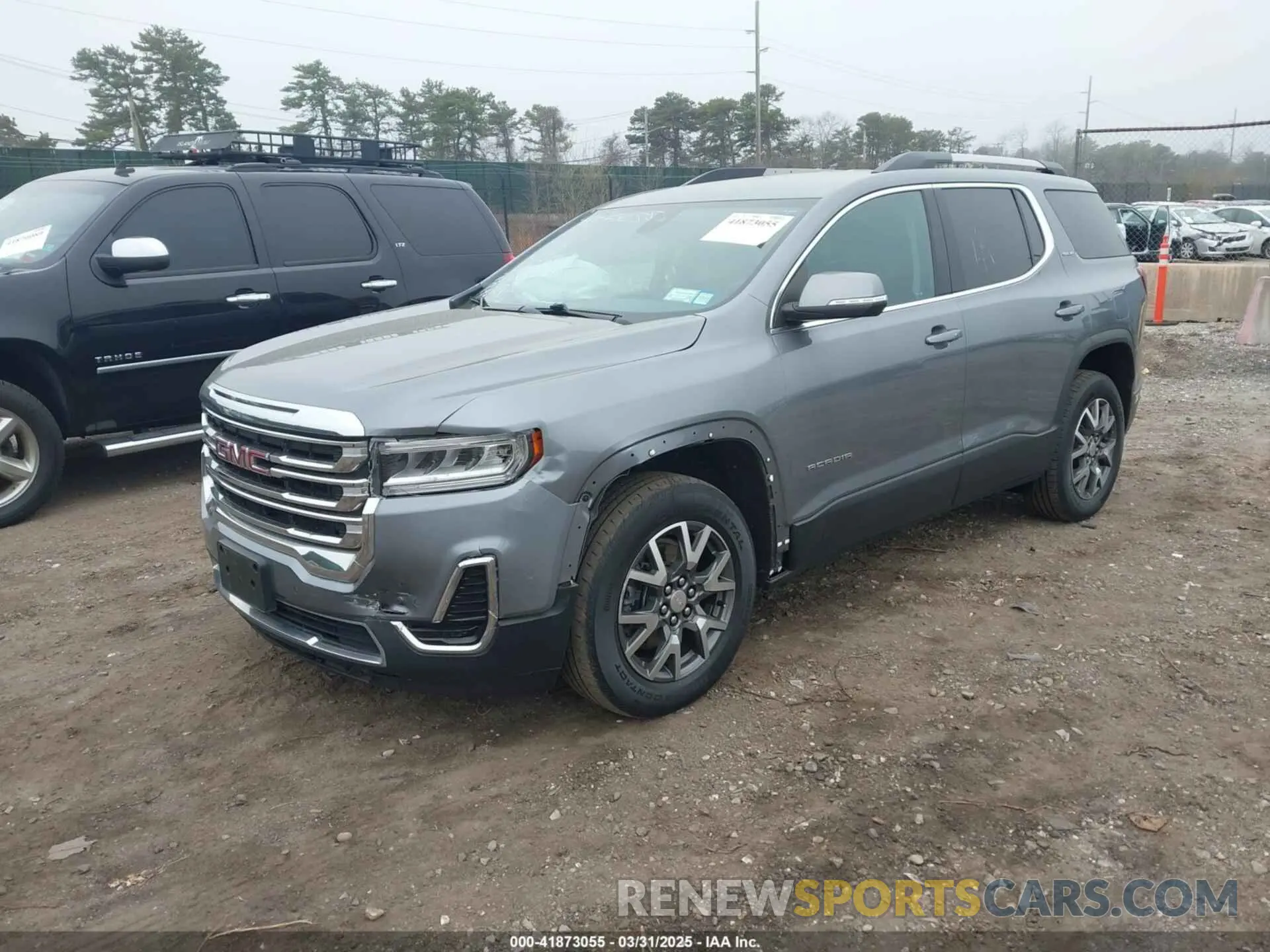 2 Photograph of a damaged car 1GKKNRLS7MZ108794 GMC ACADIA 2021