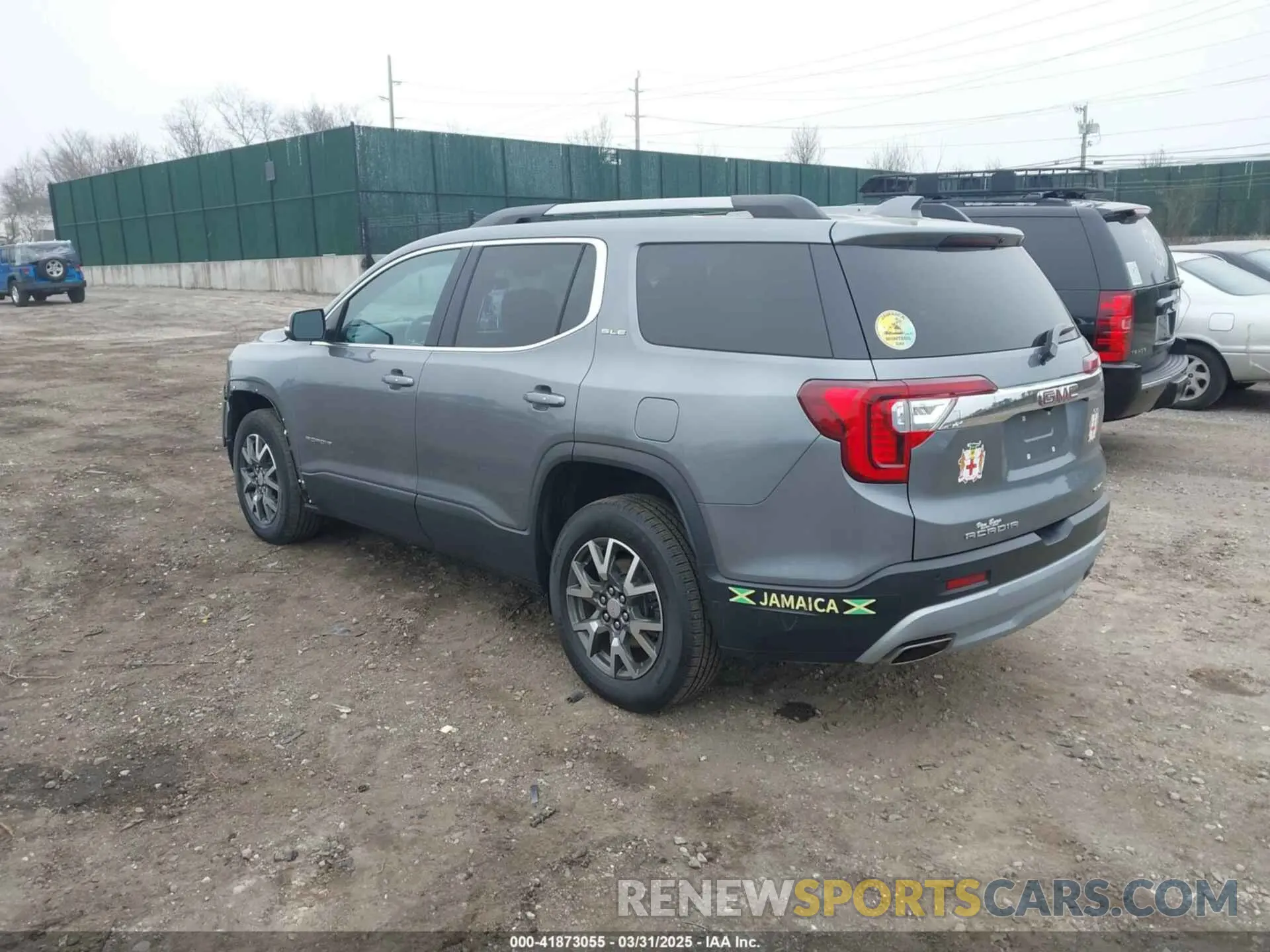 3 Photograph of a damaged car 1GKKNRLS7MZ108794 GMC ACADIA 2021