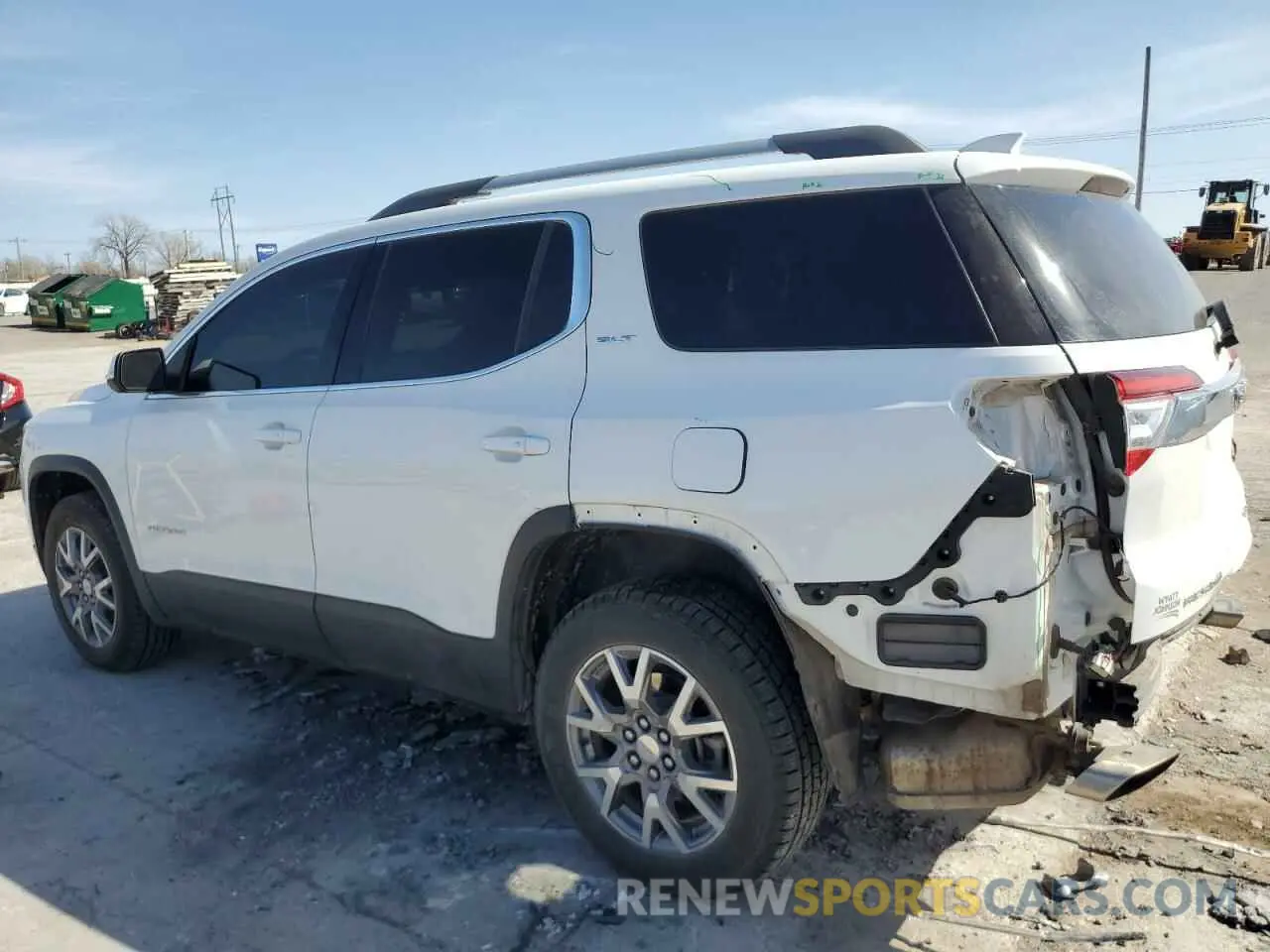 2 Photograph of a damaged car 1GKKNUL41MZ165416 GMC ACADIA 2021