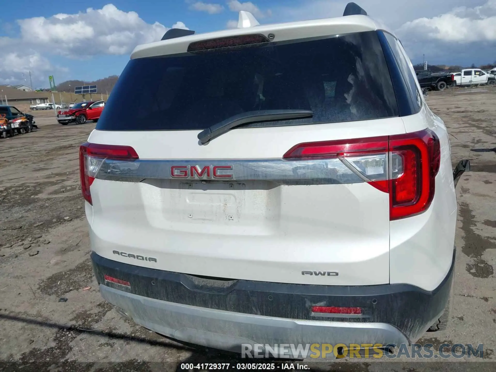 16 Photograph of a damaged car 1GKKNULS3MZ208040 GMC ACADIA 2021