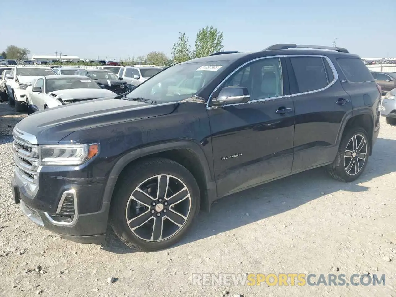 1 Photograph of a damaged car 1GKKNULS4MZ135759 GMC ACADIA 2021