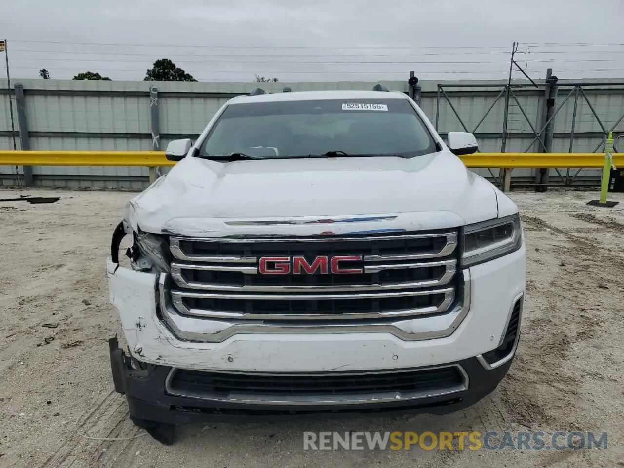 5 Photograph of a damaged car 1GKKNULS4MZ208726 GMC ACADIA 2021