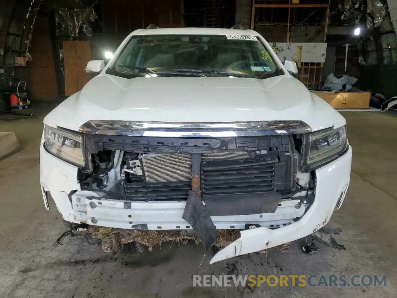 5 Photograph of a damaged car 1GKKNULS9MZ218054 GMC ACADIA 2021