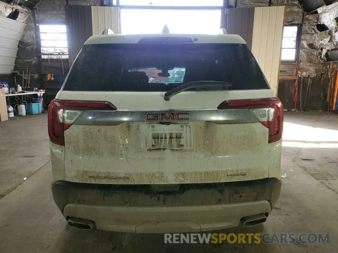 6 Photograph of a damaged car 1GKKNULS9MZ218054 GMC ACADIA 2021