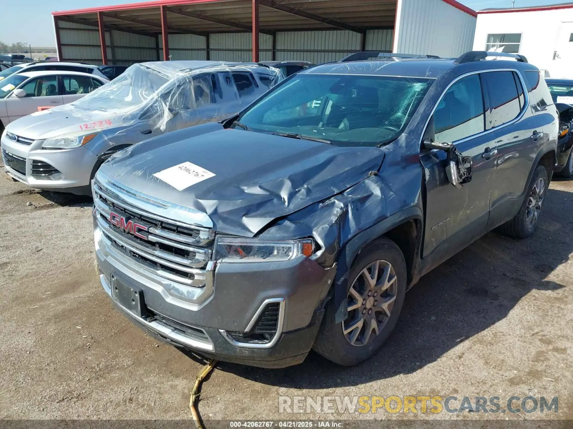 6 Photograph of a damaged car 1GKKNULSXMZ102801 GMC ACADIA 2021