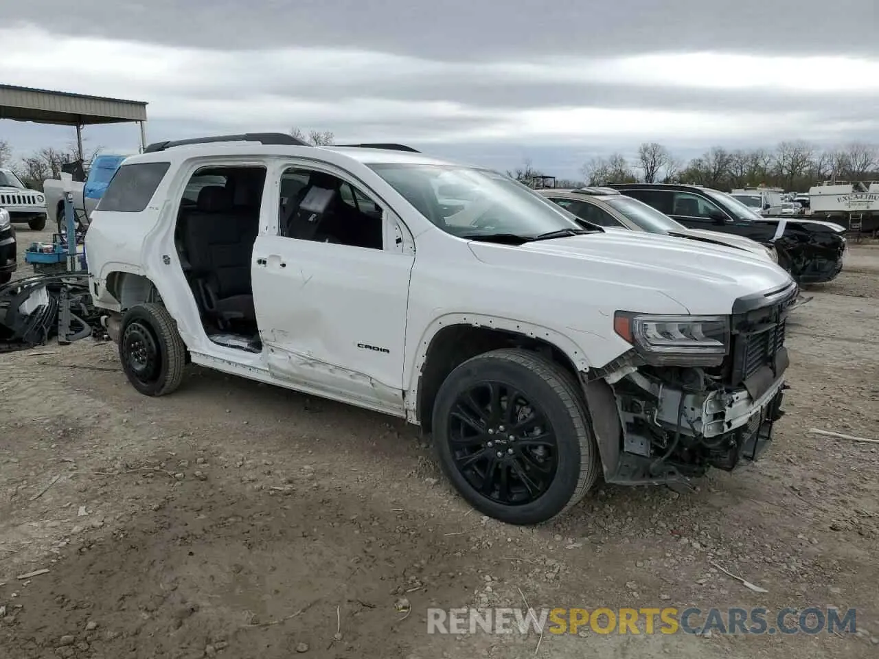 4 Photograph of a damaged car 1GKKNKL40NZ119257 GMC ACADIA 2022