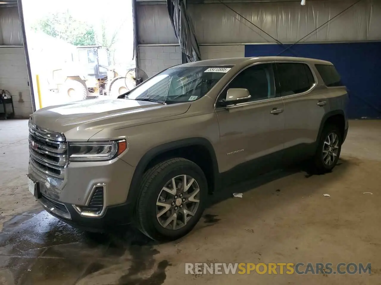 1 Photograph of a damaged car 1GKKNKL41NZ122720 GMC ACADIA 2022