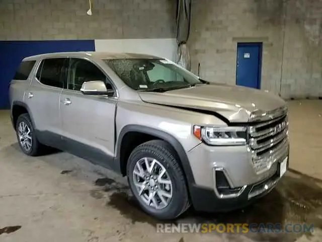 14 Photograph of a damaged car 1GKKNKL41NZ122720 GMC ACADIA 2022
