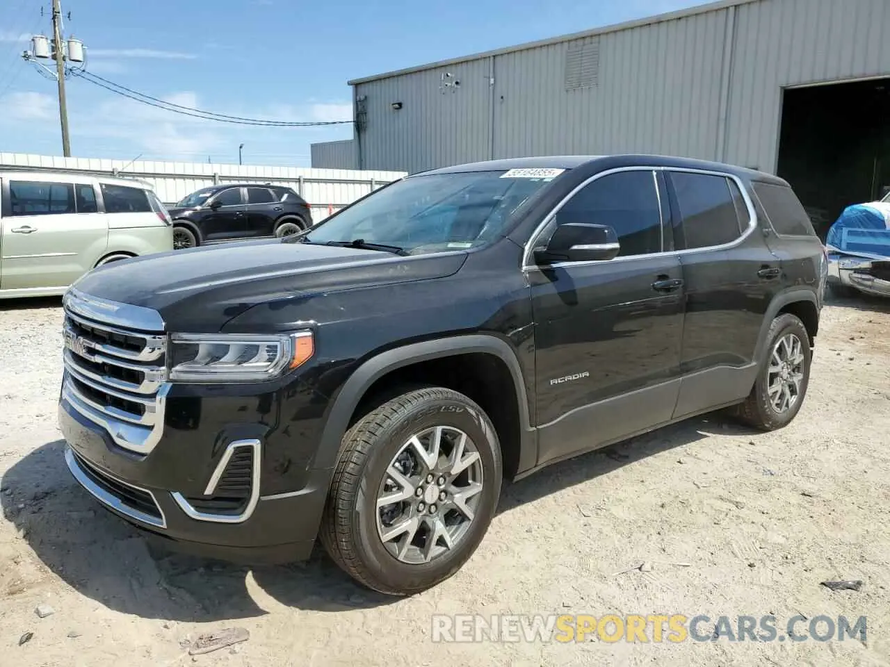 1 Photograph of a damaged car 1GKKNKL43NZ116062 GMC ACADIA 2022