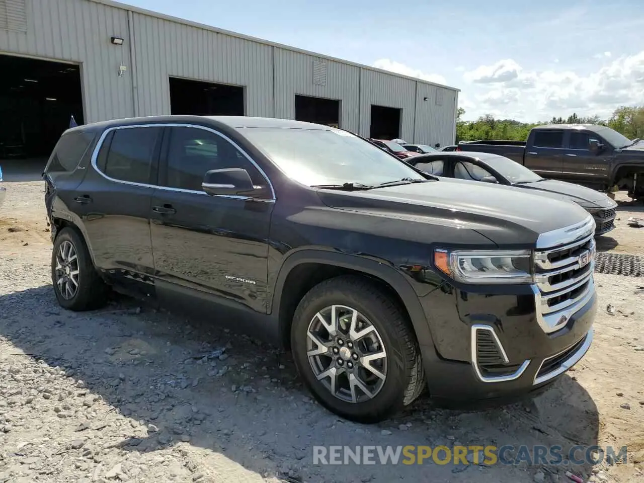4 Photograph of a damaged car 1GKKNKL43NZ116062 GMC ACADIA 2022