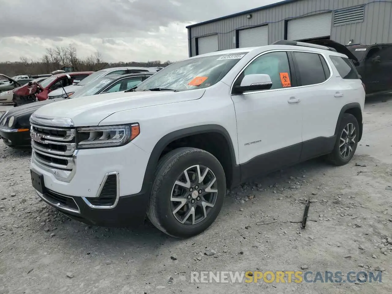 1 Photograph of a damaged car 1GKKNKL45NZ135812 GMC ACADIA 2022