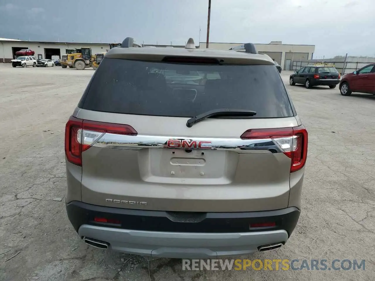 6 Photograph of a damaged car 1GKKNKL47NZ158279 GMC ACADIA 2022