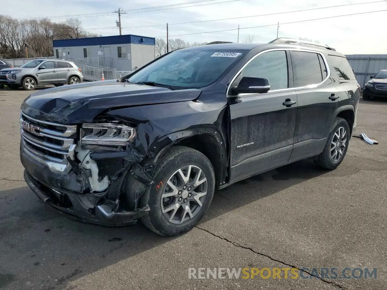 1 Photograph of a damaged car 1GKKNKL49NZ145758 GMC ACADIA 2022