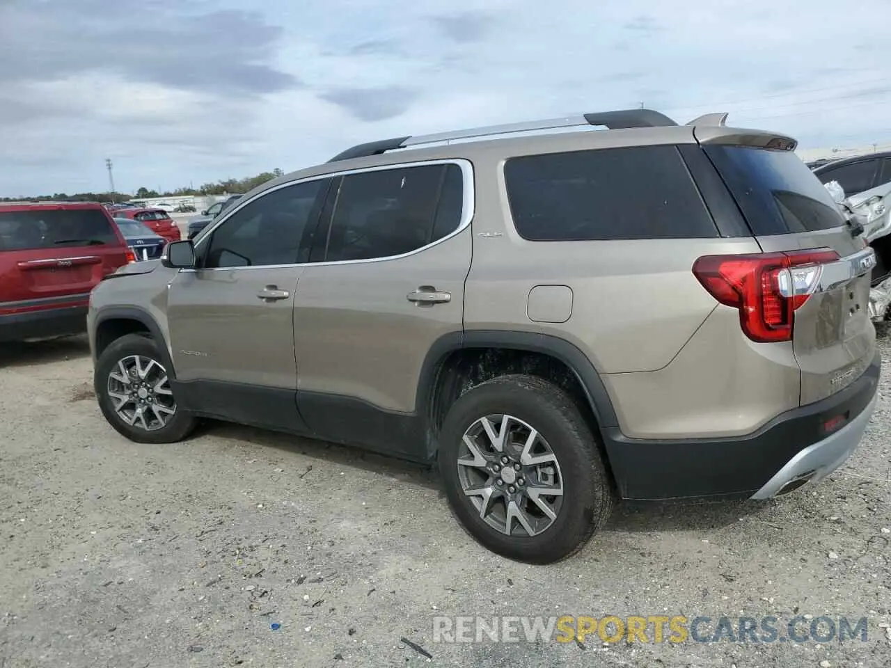 2 Photograph of a damaged car 1GKKNKL49NZ173494 GMC ACADIA 2022