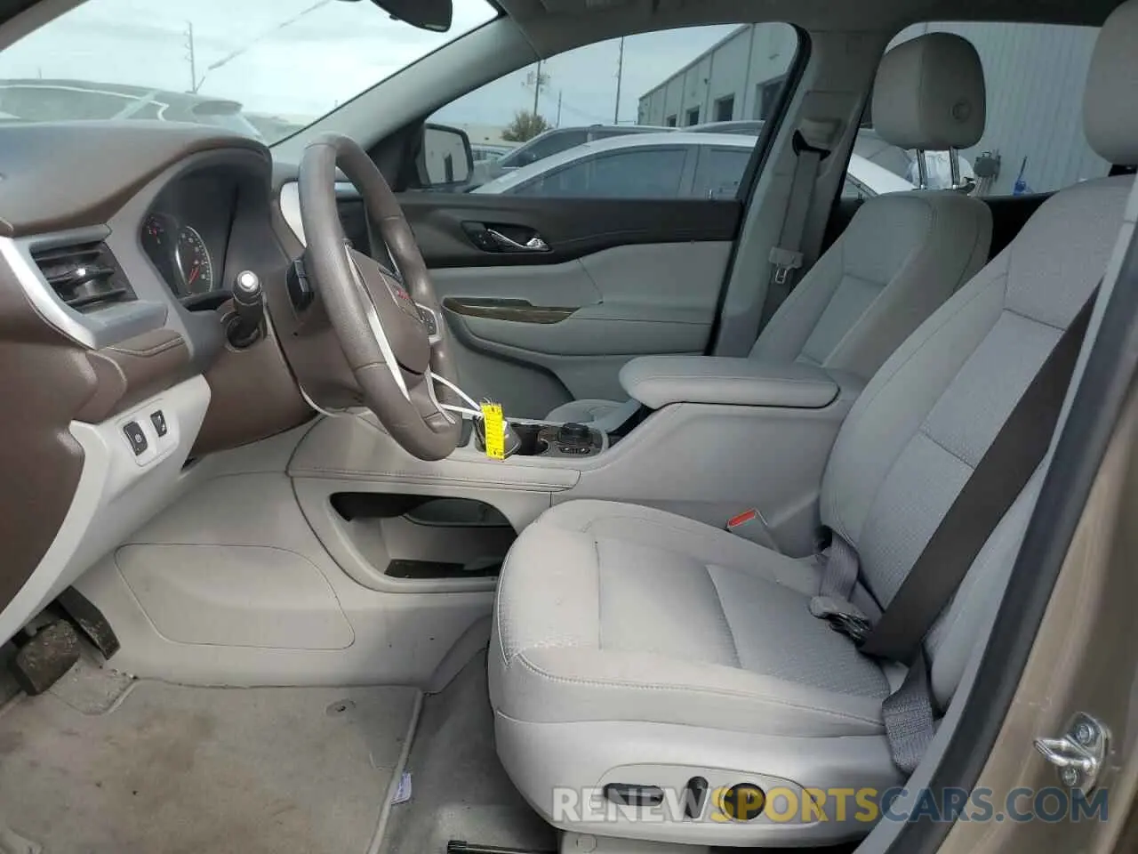 7 Photograph of a damaged car 1GKKNKL49NZ173494 GMC ACADIA 2022