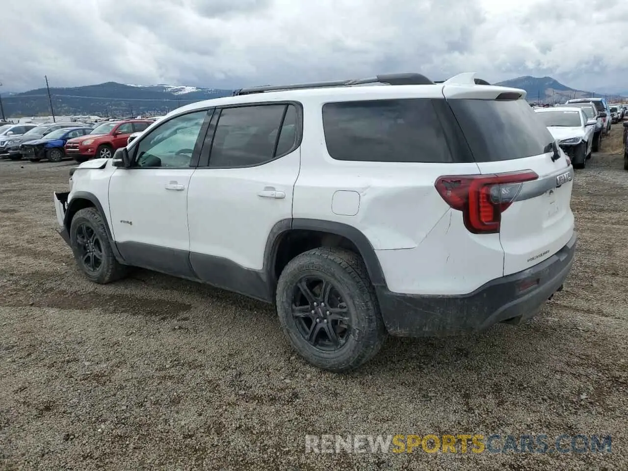 2 Photograph of a damaged car 1GKKNLLS0NZ158208 GMC ACADIA 2022