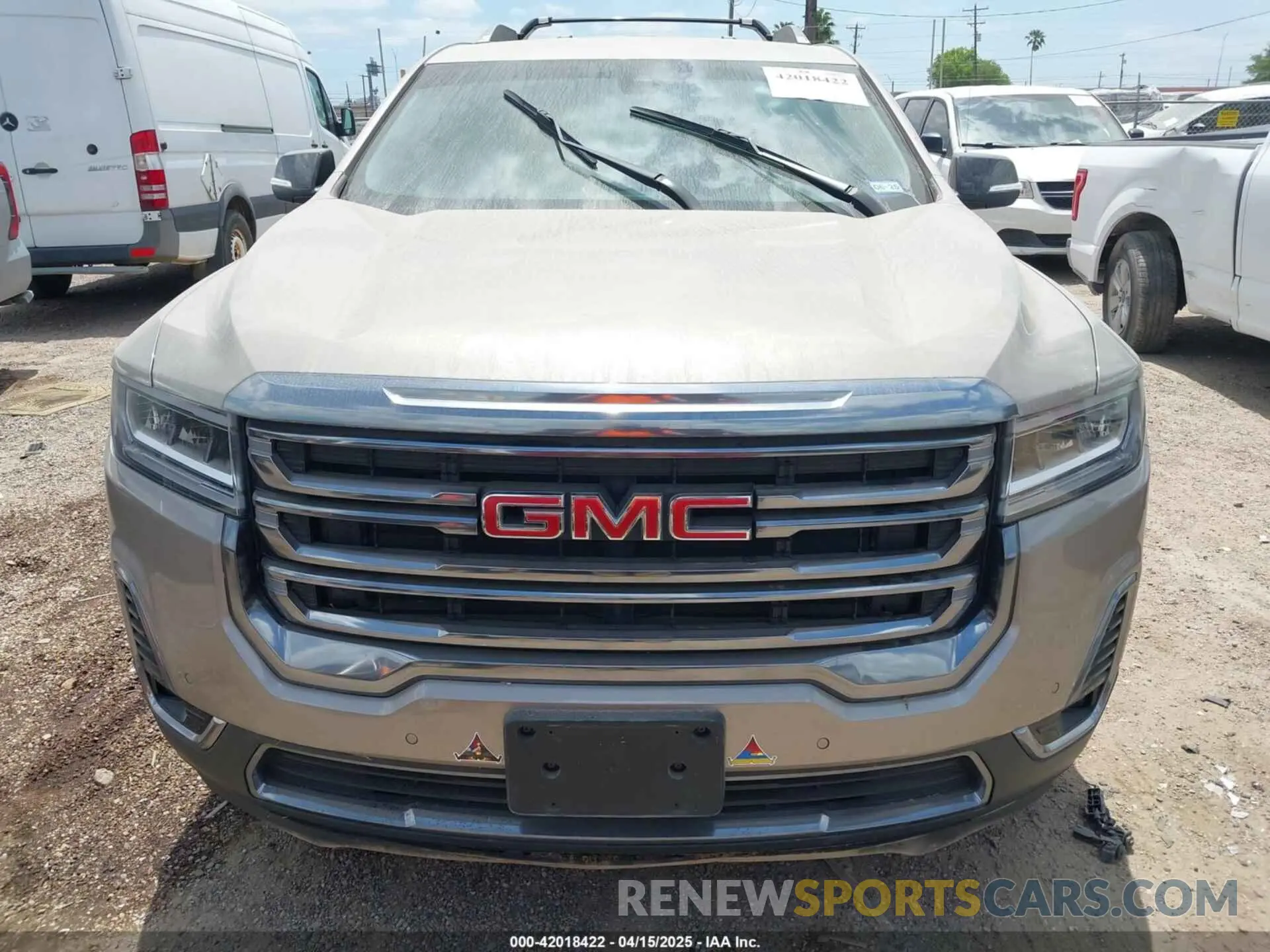 13 Photograph of a damaged car 1GKKNLLS1NZ178645 GMC ACADIA 2022