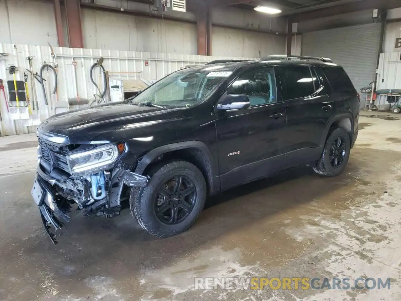 1 Photograph of a damaged car 1GKKNLLS5NZ127570 GMC ACADIA 2022