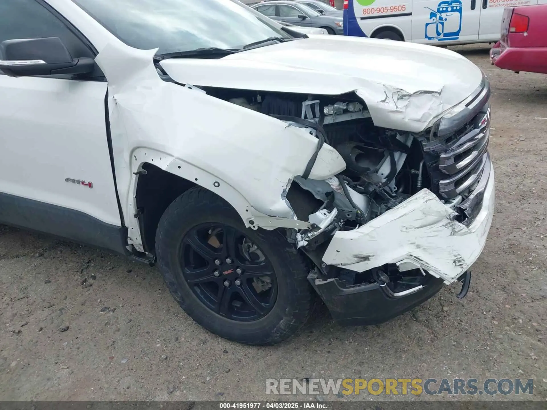 6 Photograph of a damaged car 1GKKNLLS7NZ144869 GMC ACADIA 2022