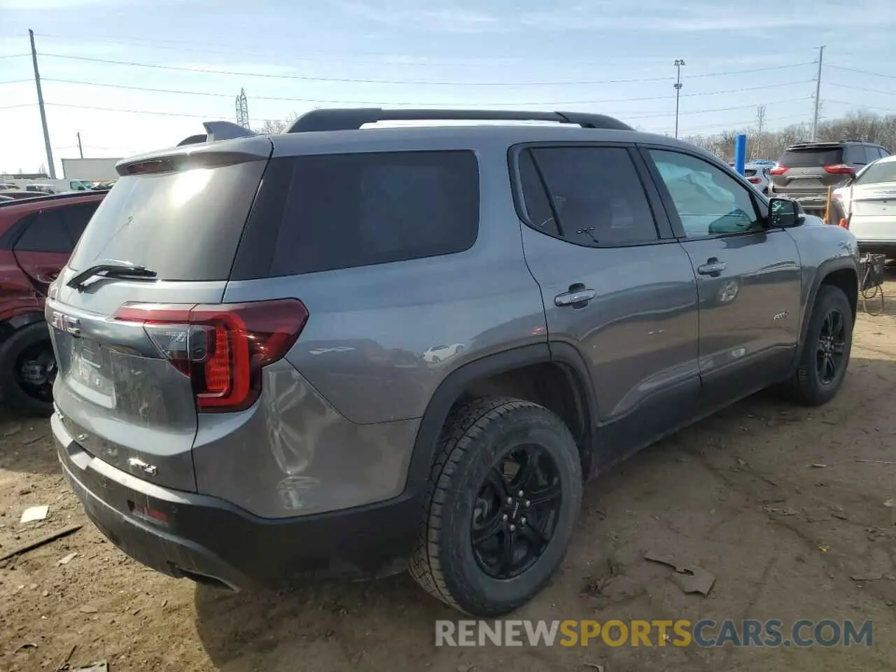 3 Photograph of a damaged car 1GKKNLLSXNZ138581 GMC ACADIA 2022