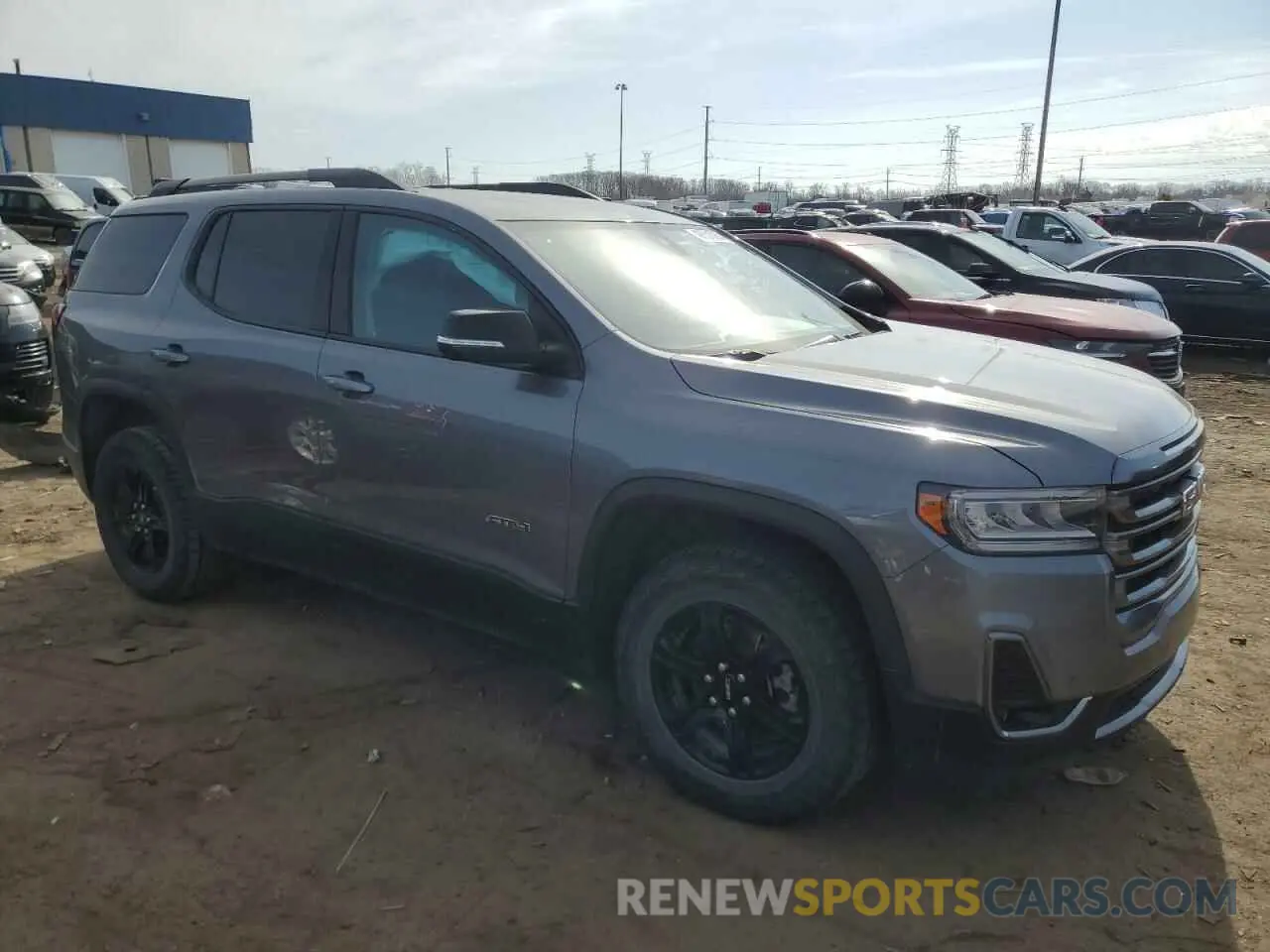 4 Photograph of a damaged car 1GKKNLLSXNZ138581 GMC ACADIA 2022