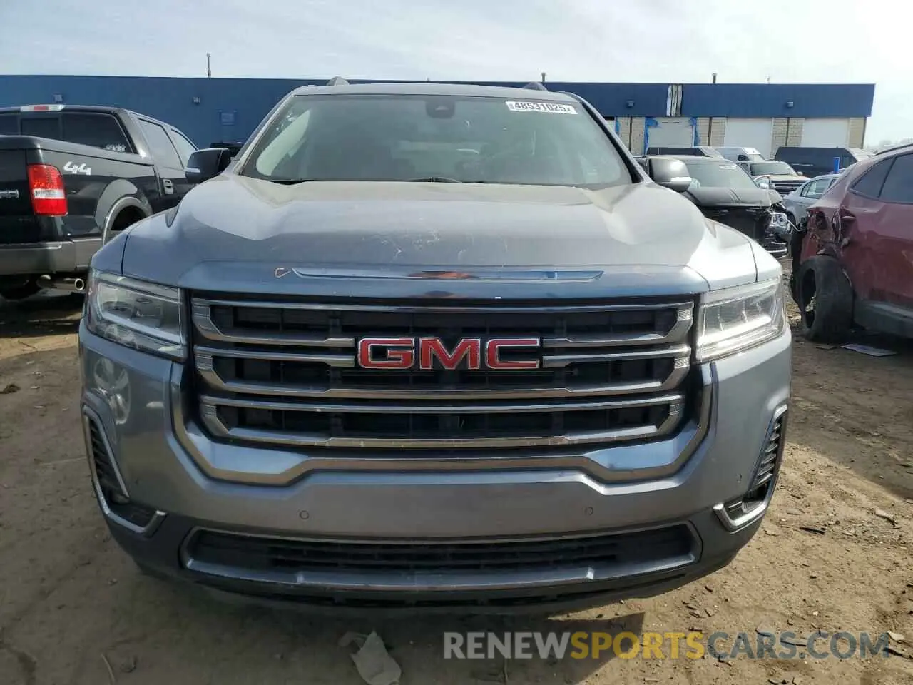 5 Photograph of a damaged car 1GKKNLLSXNZ138581 GMC ACADIA 2022