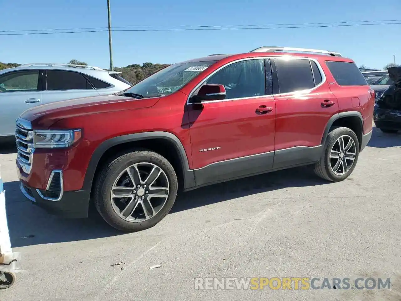 1 Photograph of a damaged car 1GKKNML48NZ120524 GMC ACADIA 2022