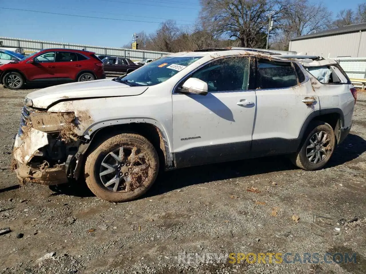 1 Photograph of a damaged car 1GKKNML49NZ181042 GMC ACADIA 2022