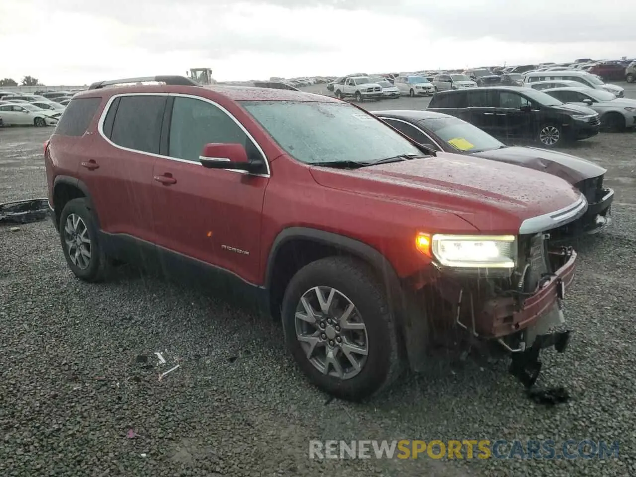 4 Photograph of a damaged car 1GKKNMLS4NZ114055 GMC ACADIA 2022