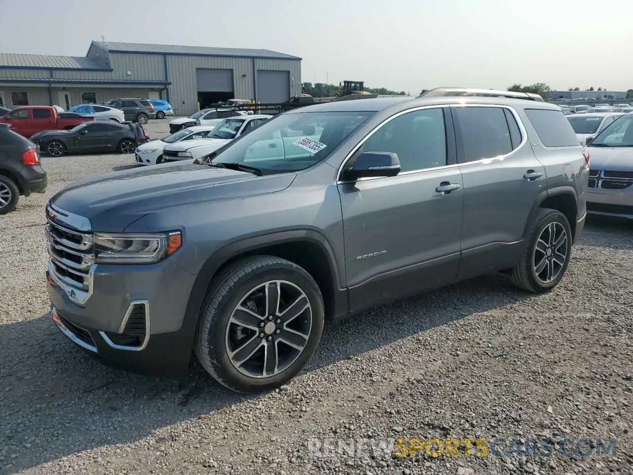 1 Photograph of a damaged car 1GKKNMLS9NZ116075 GMC ACADIA 2022