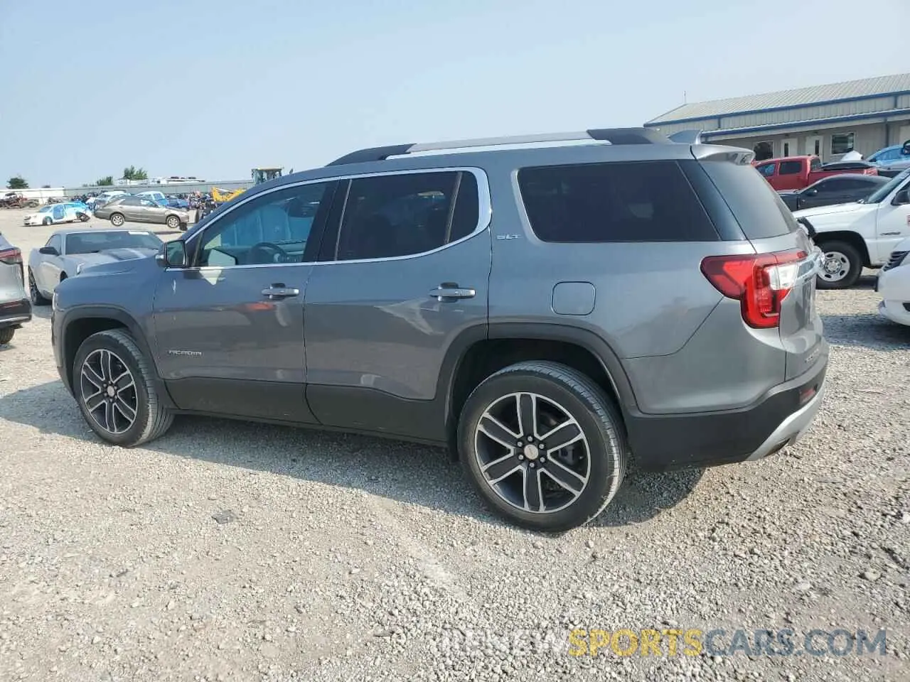 2 Photograph of a damaged car 1GKKNMLS9NZ116075 GMC ACADIA 2022