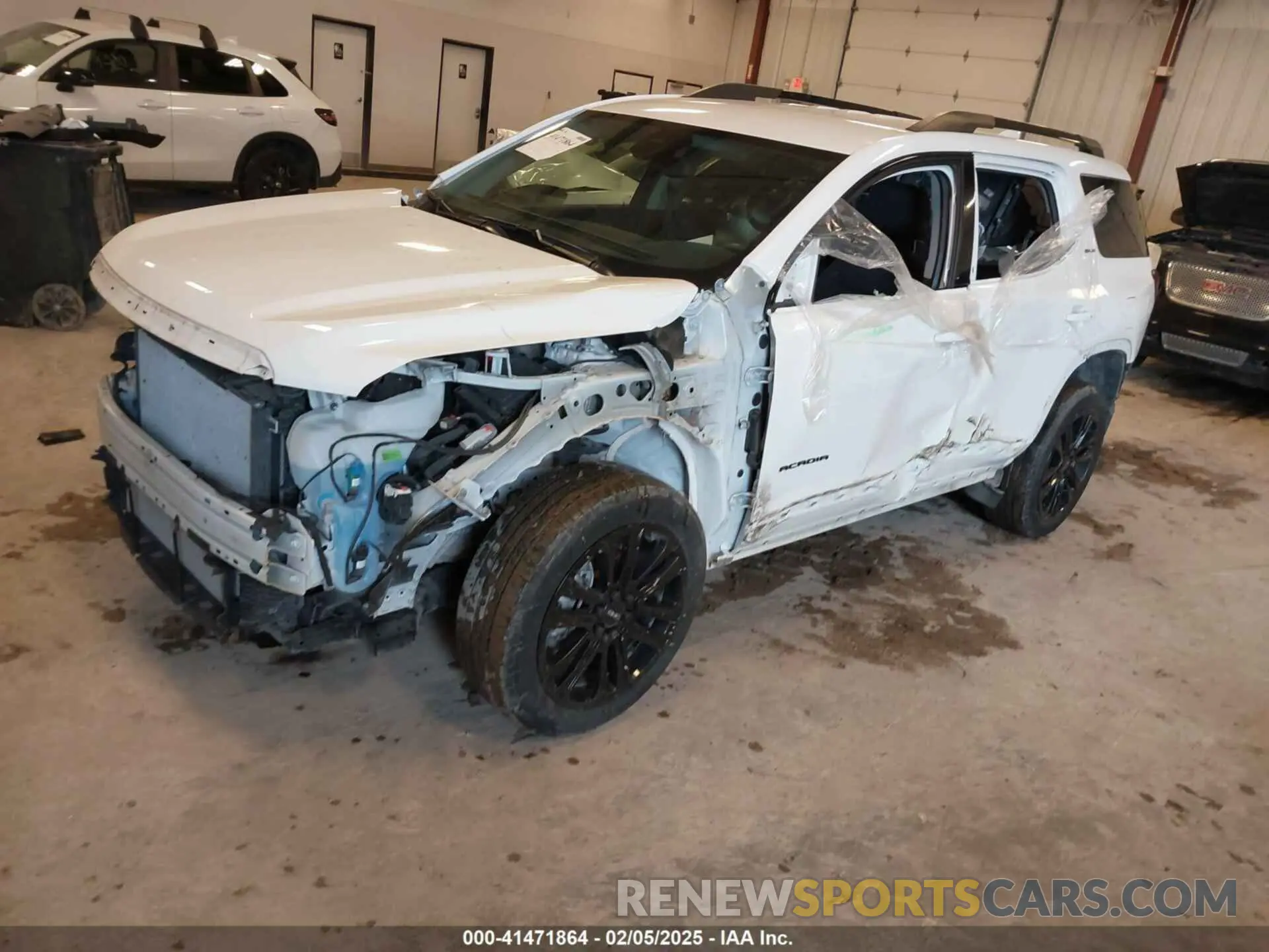 2 Photograph of a damaged car 1GKKNRL41NZ130406 GMC ACADIA 2022