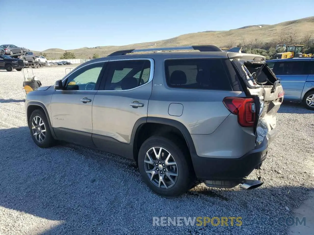 2 Photograph of a damaged car 1GKKNRL45NZ166079 GMC ACADIA 2022