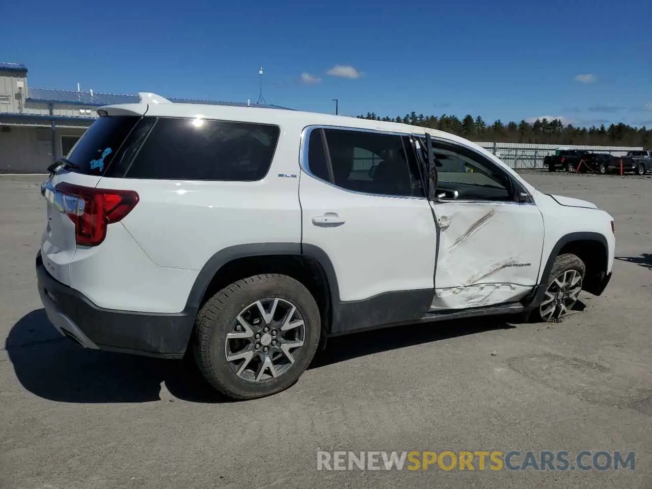 3 Photograph of a damaged car 1GKKNRL48NZ178095 GMC ACADIA 2022