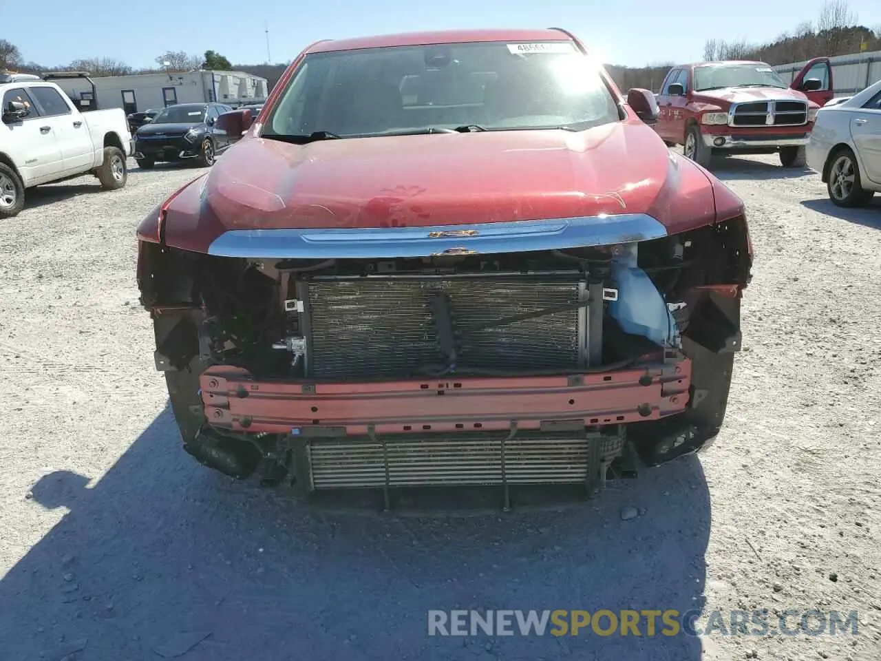 5 Photograph of a damaged car 1GKKNRL49NZ131738 GMC ACADIA 2022