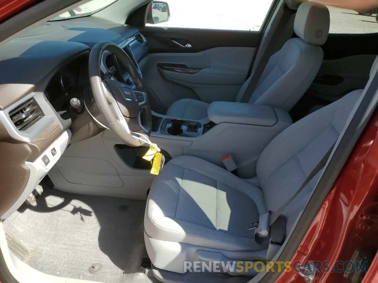 7 Photograph of a damaged car 1GKKNRL49NZ131738 GMC ACADIA 2022