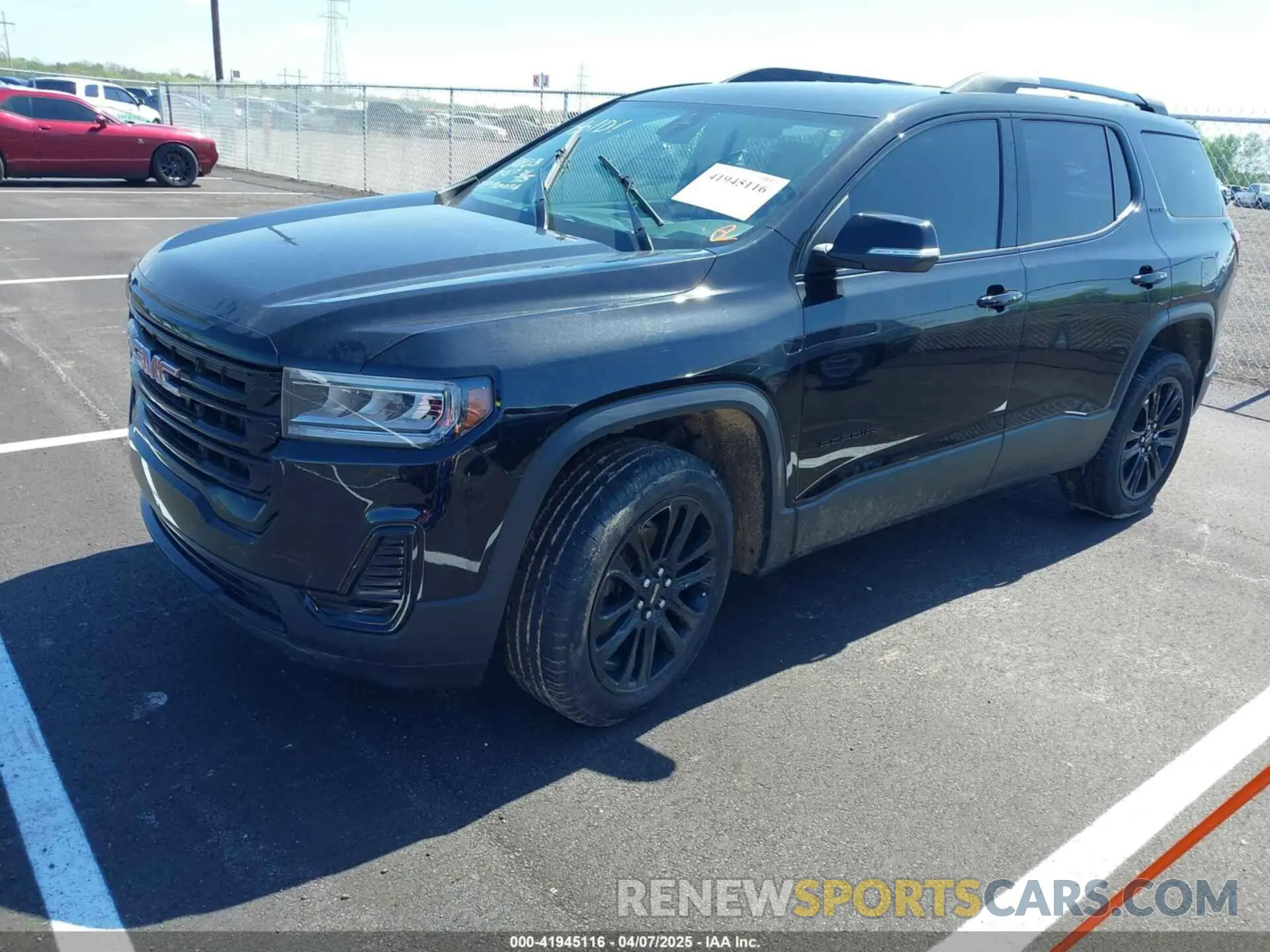2 Photograph of a damaged car 1GKKNKL40PZ162838 GMC ACADIA 2023