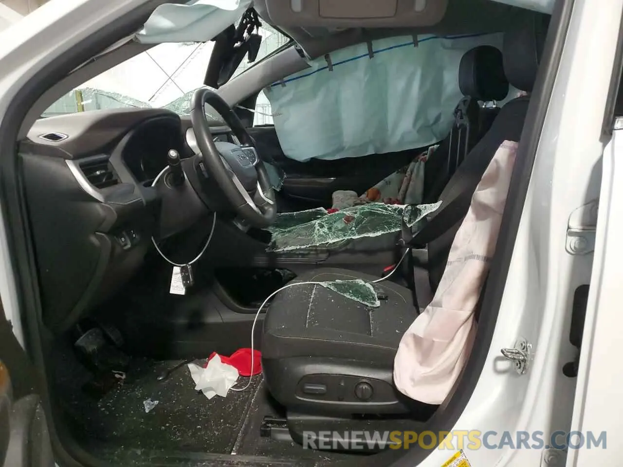 7 Photograph of a damaged car 1GKKNKL40PZ180661 GMC ACADIA 2023