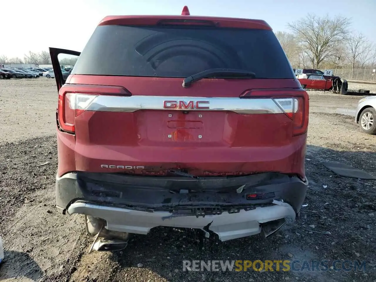 6 Photograph of a damaged car 1GKKNKL41PZ247834 GMC ACADIA 2023