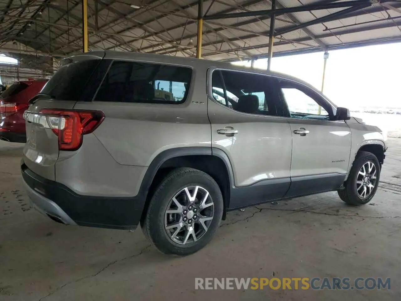 3 Photograph of a damaged car 1GKKNKL42PZ176384 GMC ACADIA 2023