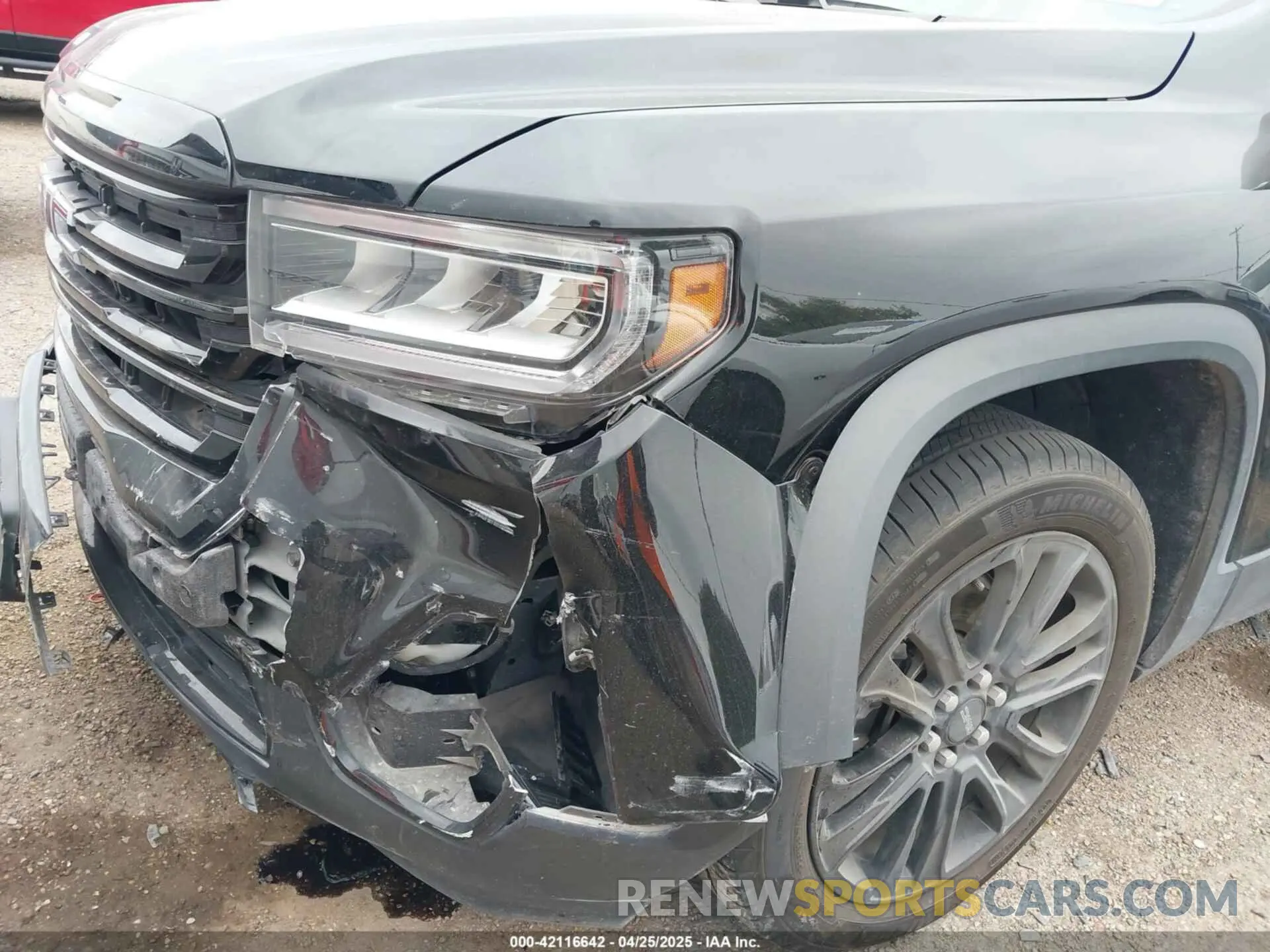 6 Photograph of a damaged car 1GKKNKL42PZ250175 GMC ACADIA 2023