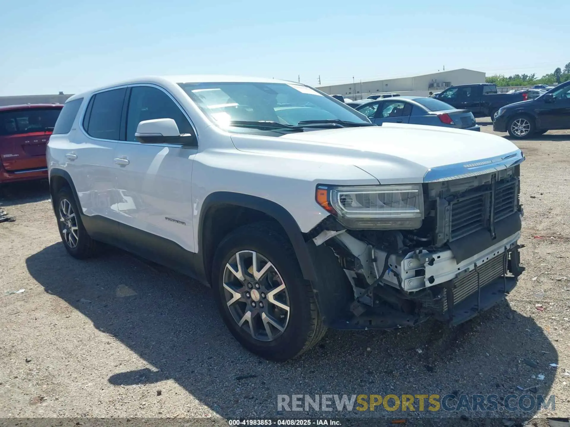 1 Photograph of a damaged car 1GKKNKL43PZ114461 GMC ACADIA 2023