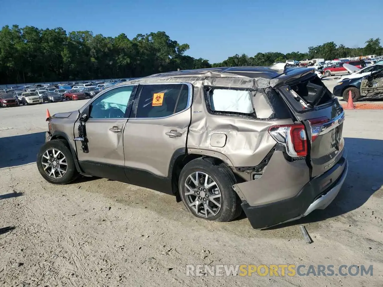 2 Photograph of a damaged car 1GKKNKL44PZ157349 GMC ACADIA 2023
