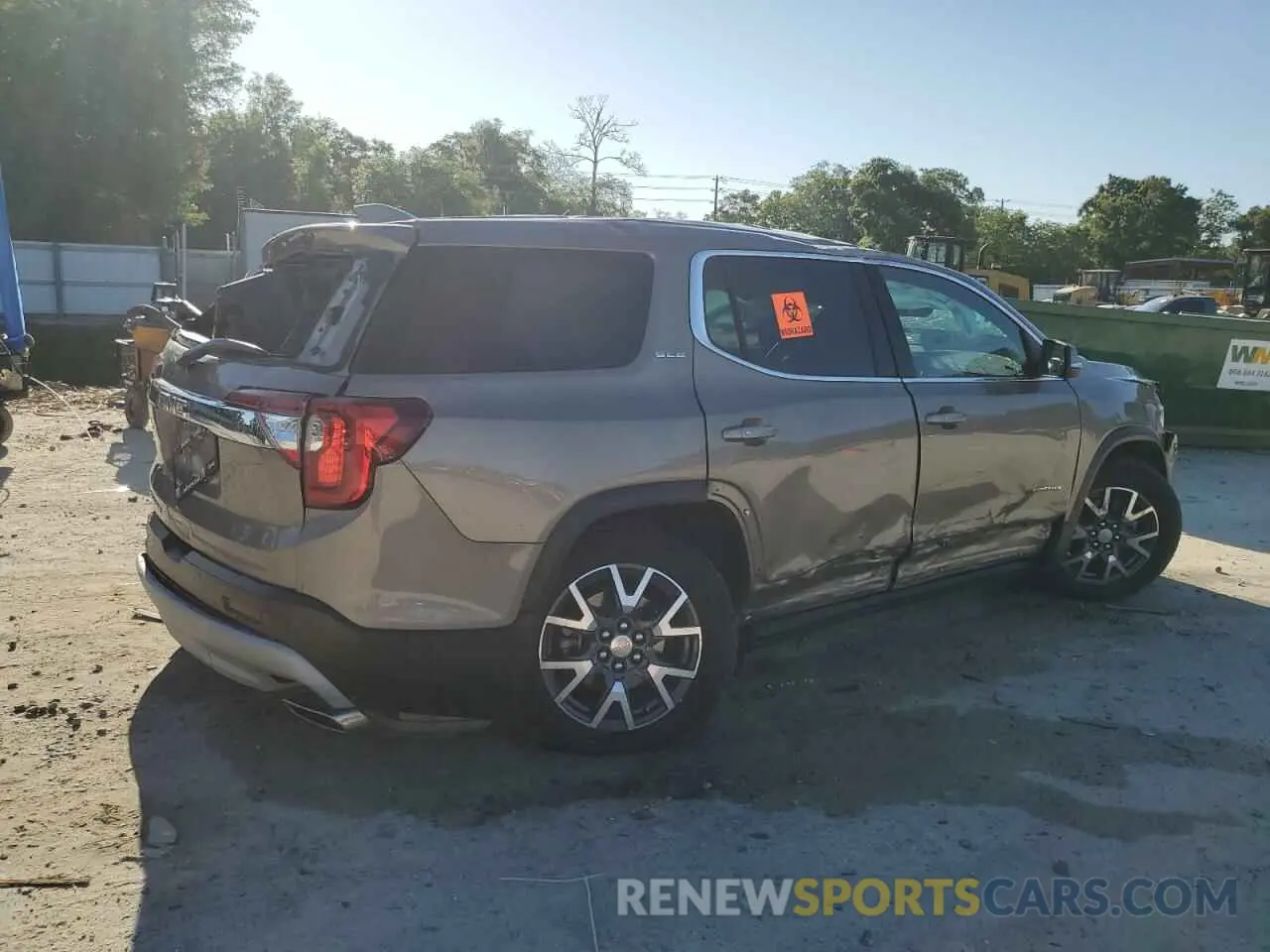 3 Photograph of a damaged car 1GKKNKL44PZ157349 GMC ACADIA 2023